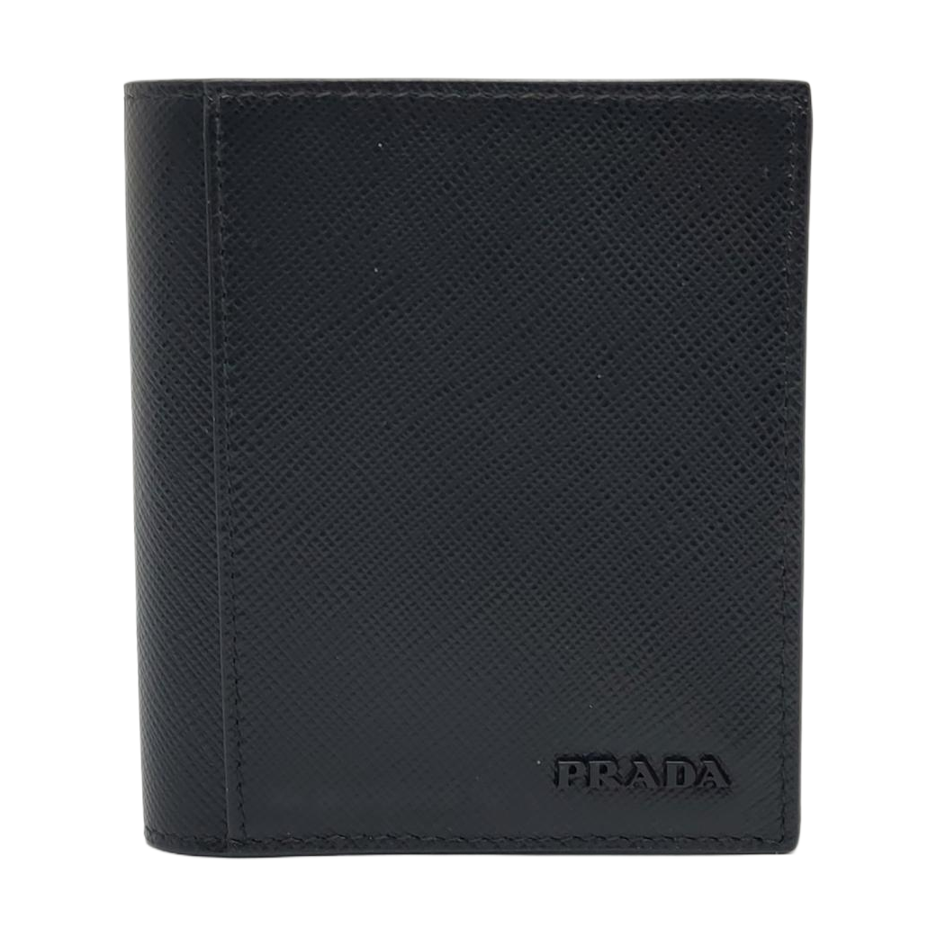 Saffiano Calfskin Wallet Black