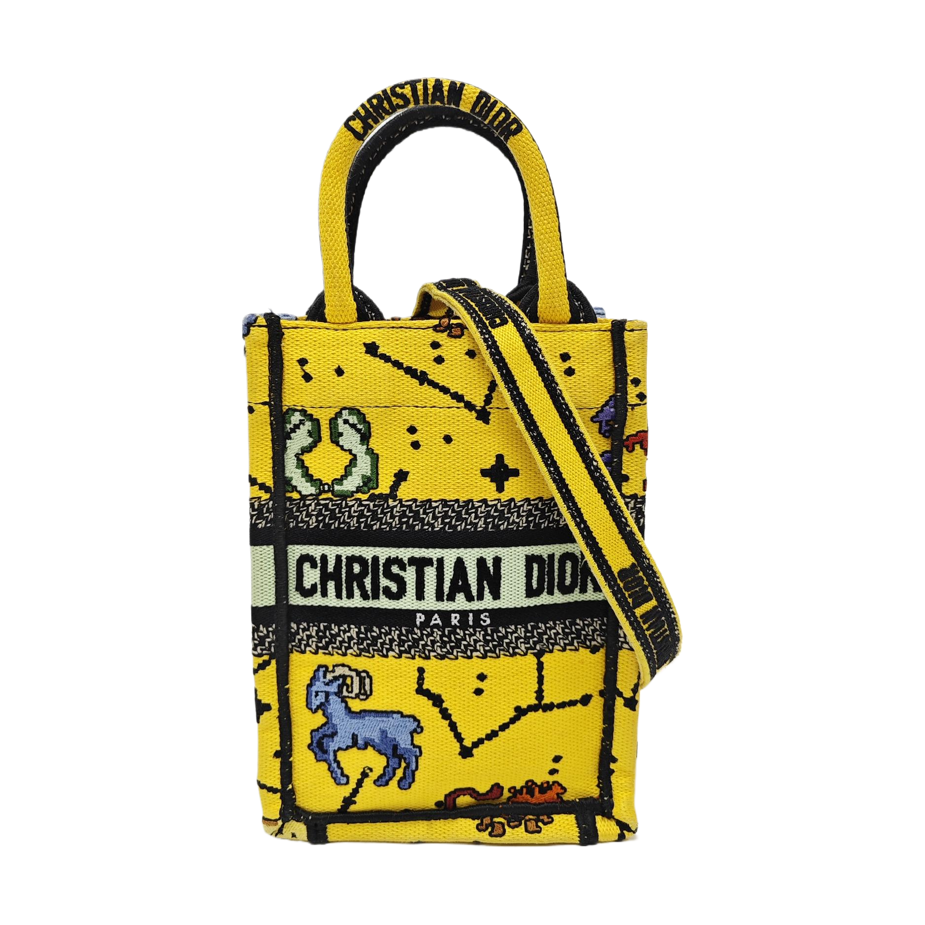 Authenticated pre-owned  Book Tote Canvas Multicolor - Tote Bag at Looply