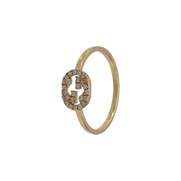 18k Gold Ring HK 16