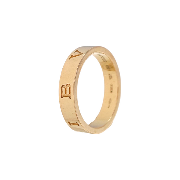 B.ZERO1 18k Rose Gold Ring EU 50