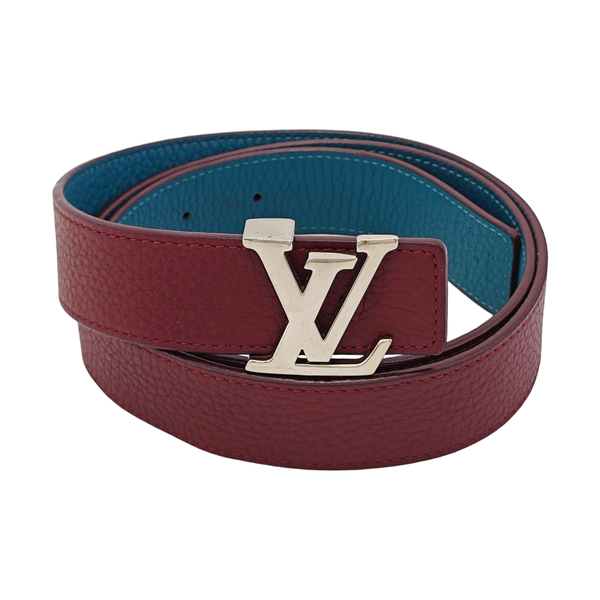 Leather Belt Red