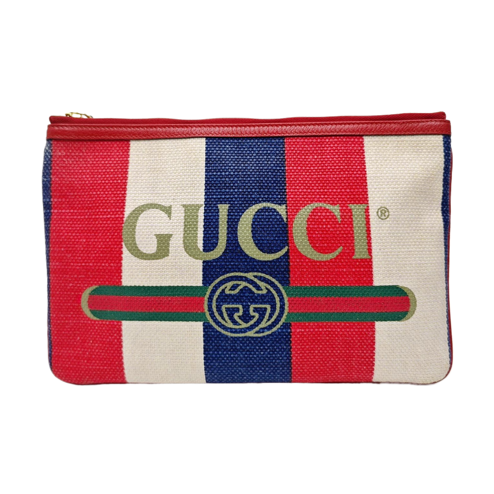 Canvas Clutch Multicolor