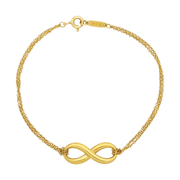 Tiffany Infinity 18k Gold Bracelet