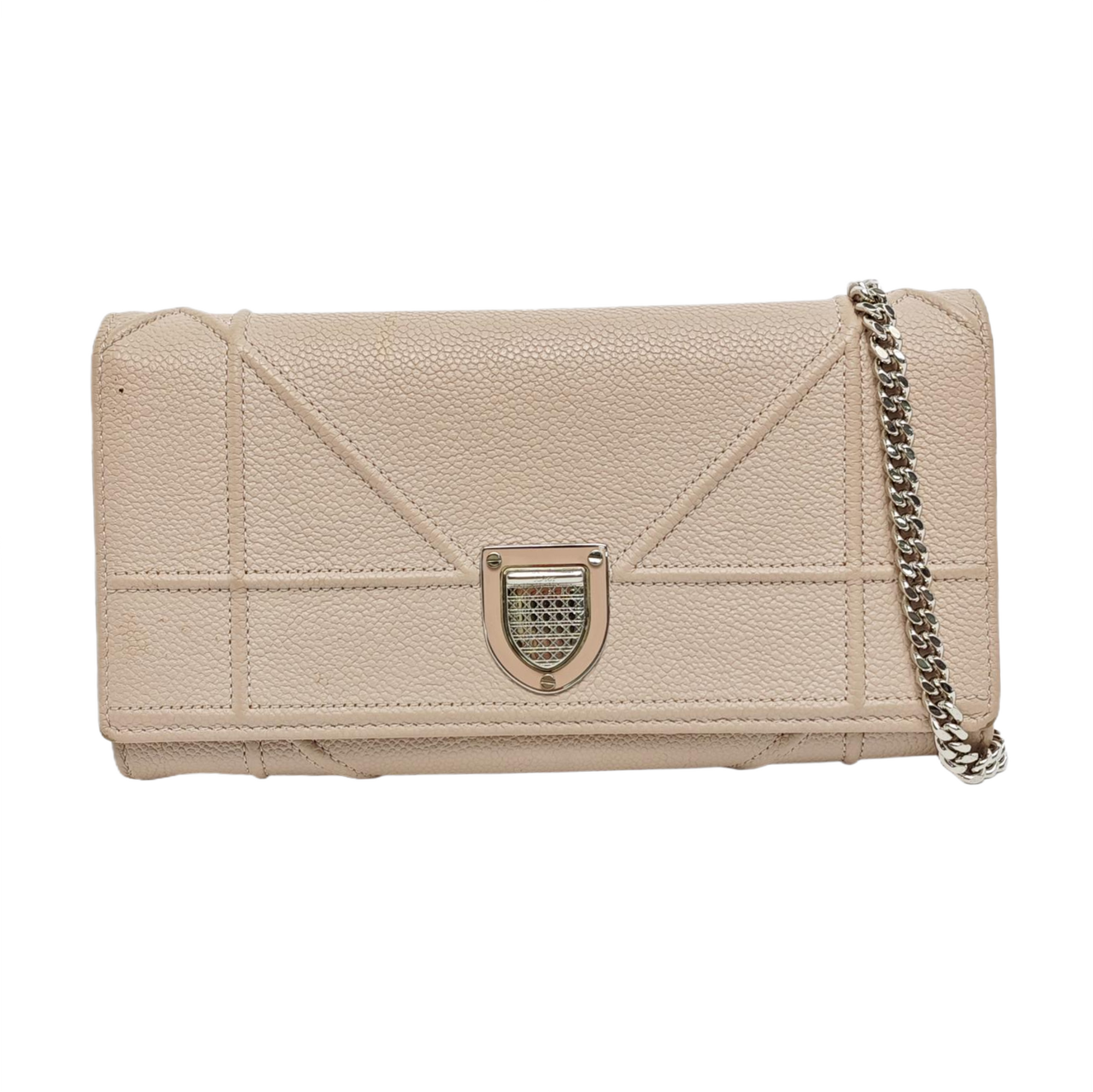 Diorama Cannage Calfskin Pink