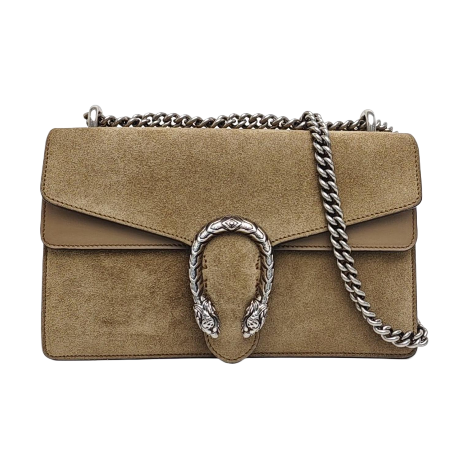 Dionysus Small Suede Gray