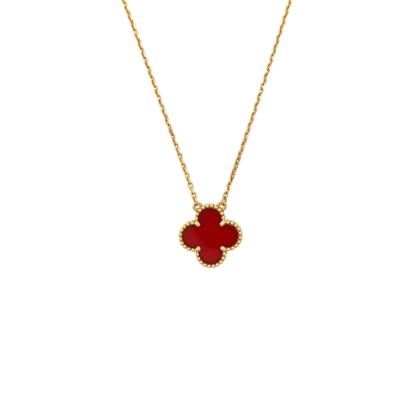 Vintage Alhambra 18k Gold Necklace