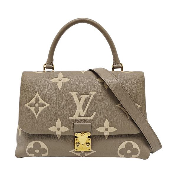 MADELEINE Monogram Calfskin Gray