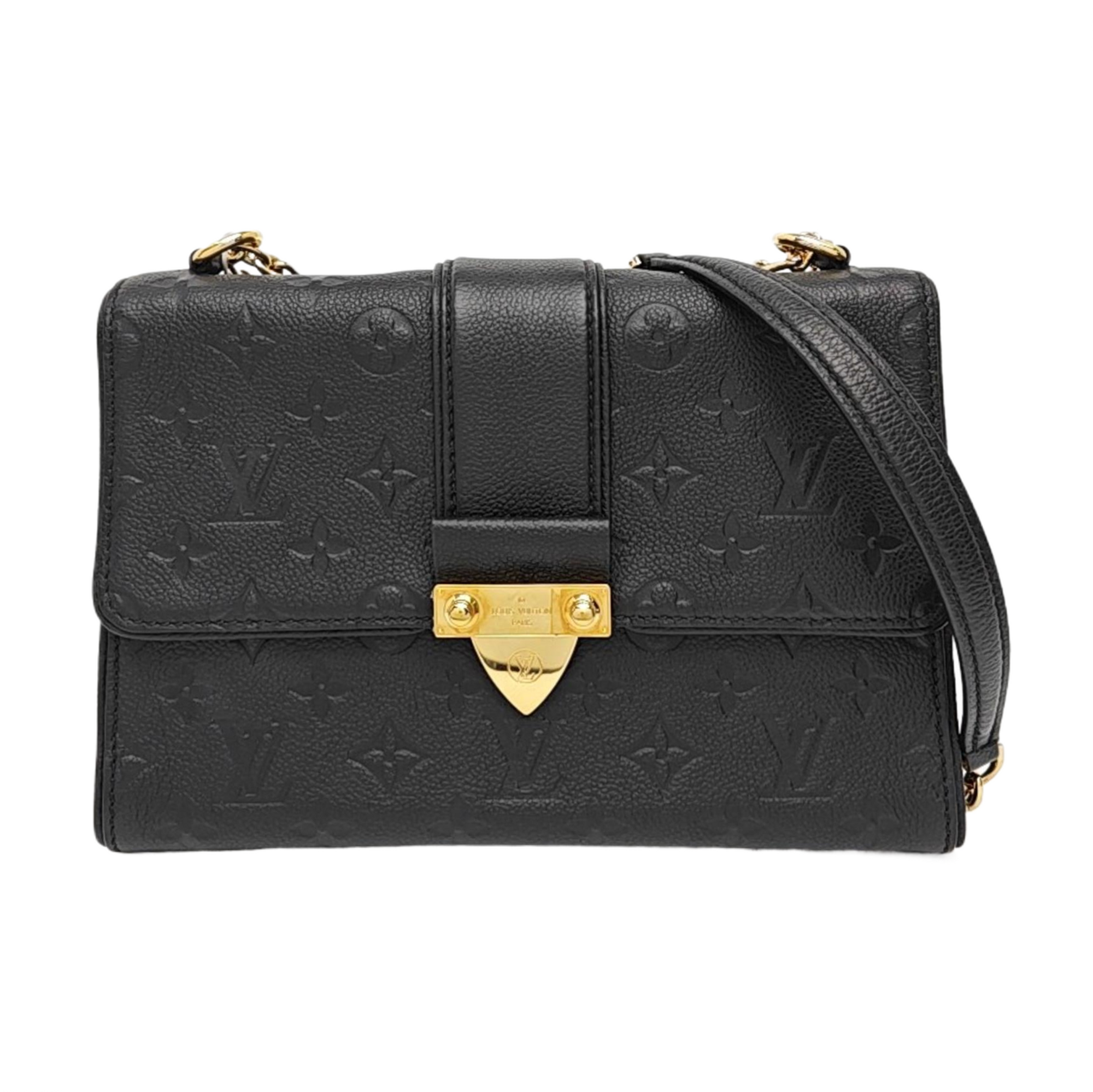 SAINT SULPICE Calfskin Black