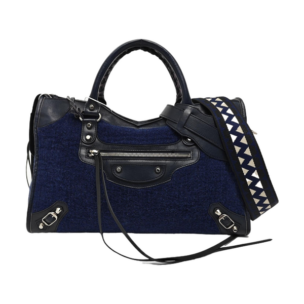 Classic City Medium Wool Blue