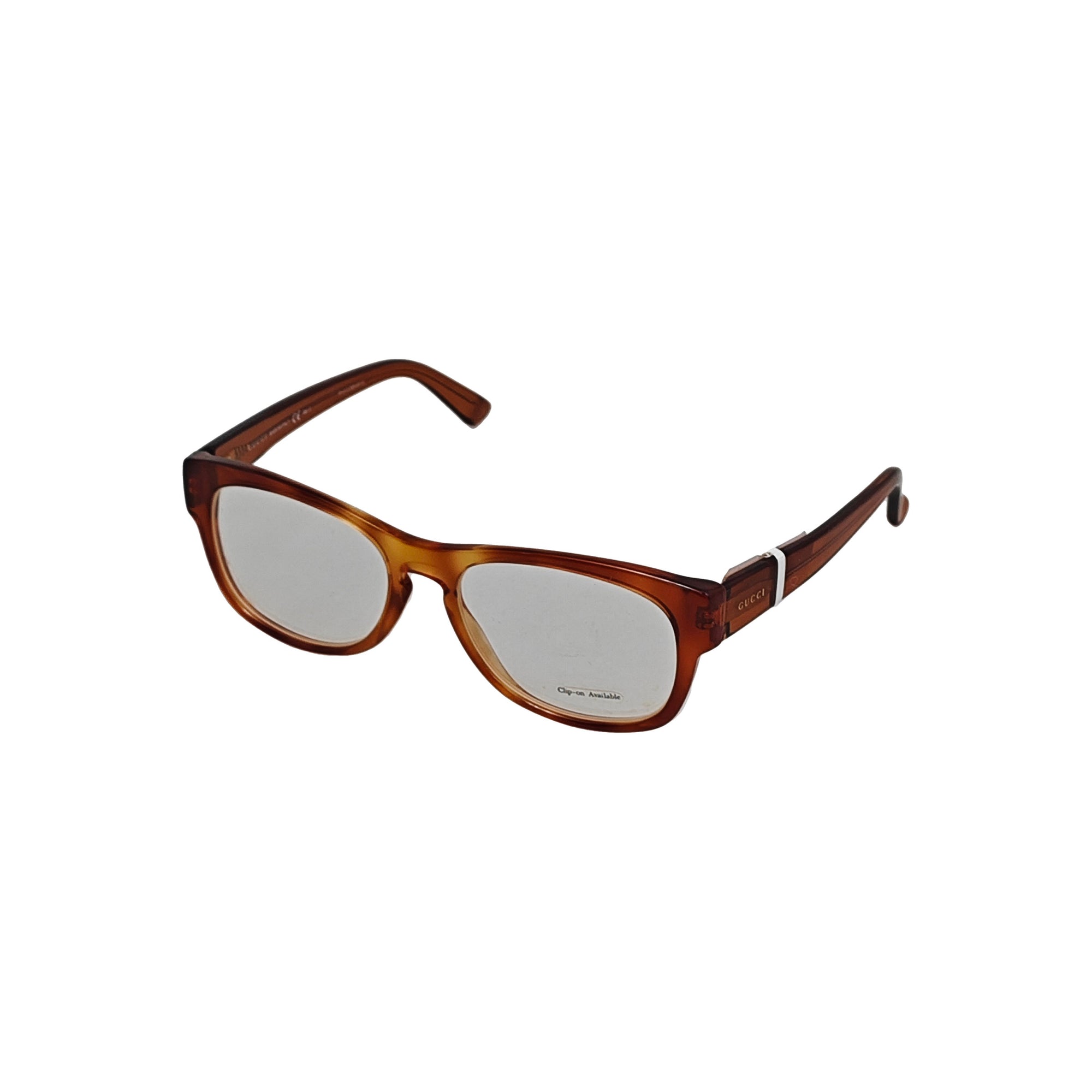 Synthetic Eyeglasses Brown