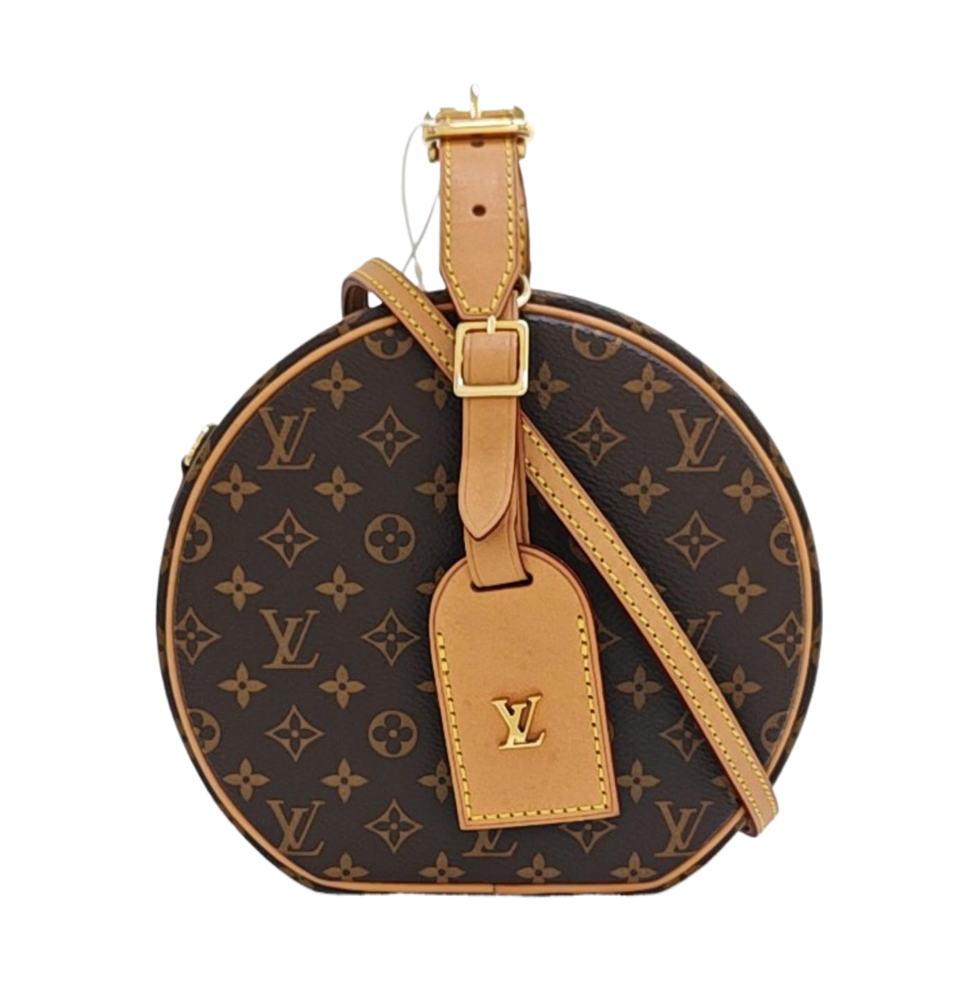 BOITE CHAPEAU PM Monogram Coated Canvas Brown