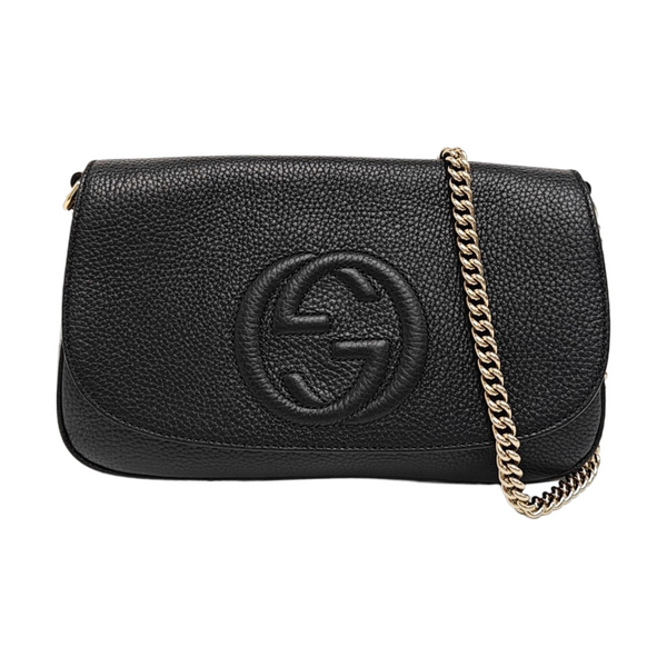 Soho Medium Calfskin Black