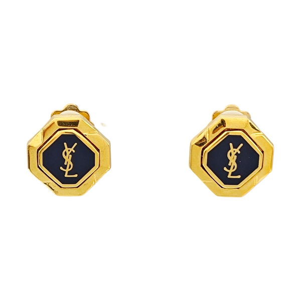 Metal Gold Clip On Earrings