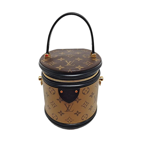 CANNES PM Monogram Coated Canvas Brown