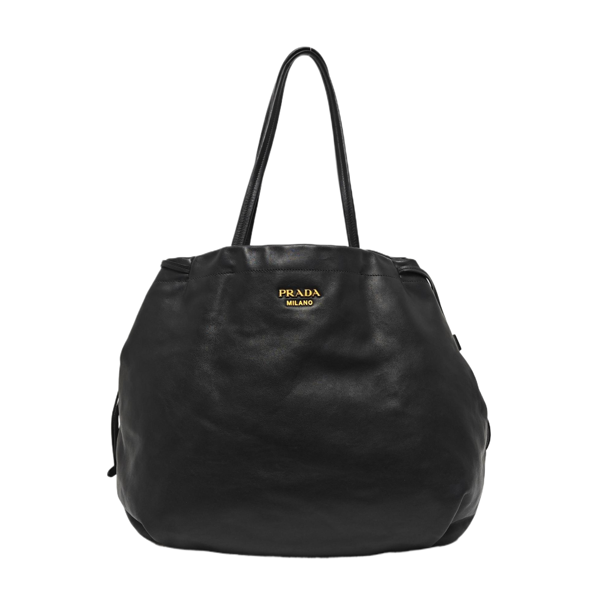 Calfskin Tote Bag Black