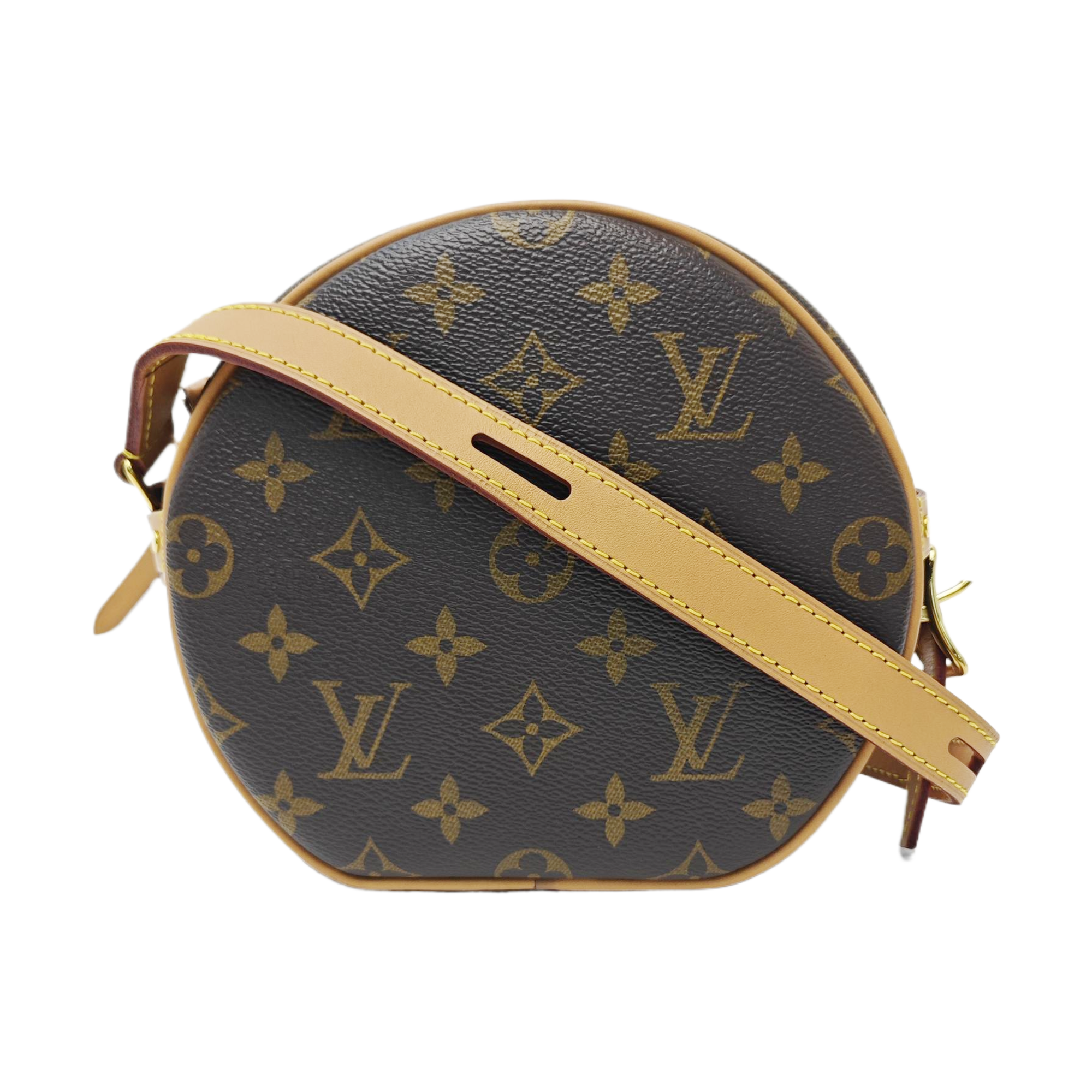 BOITE CHAPEAU PM Monogram Coated Canvas Brown