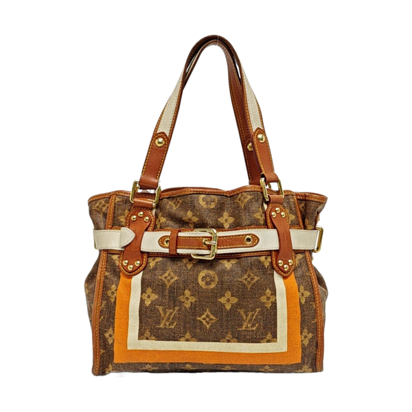 Monogram Coated Canvas Brown
