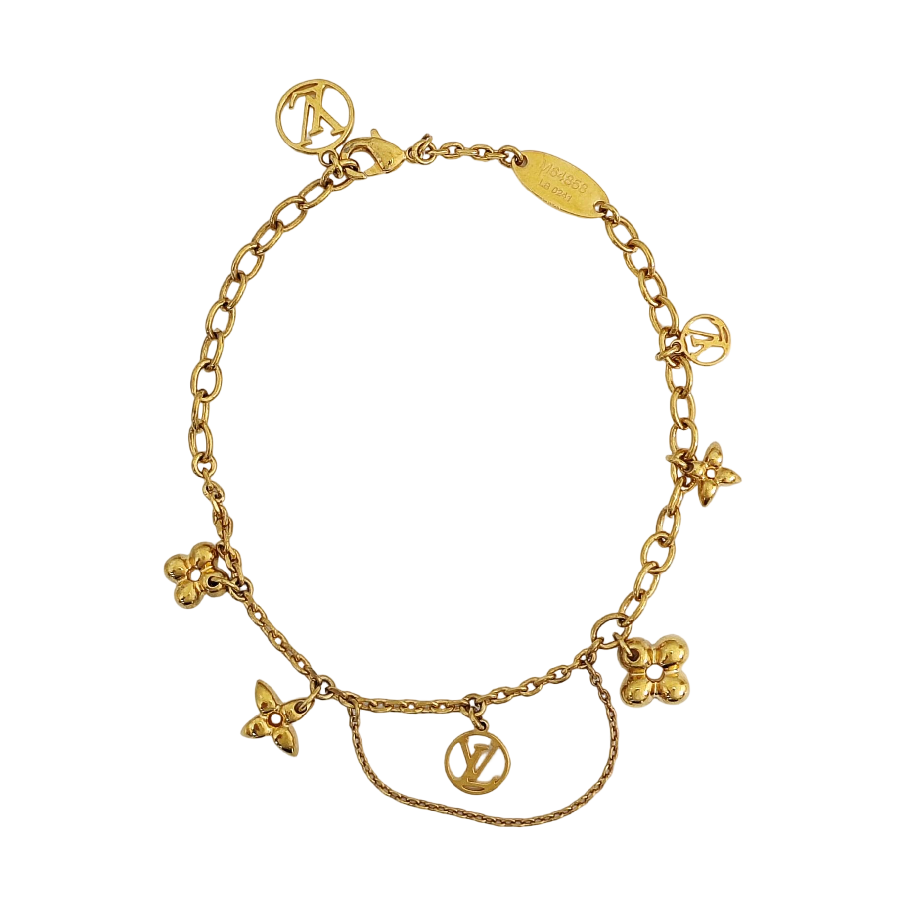 BLOOMING Metal Gold Bracelet