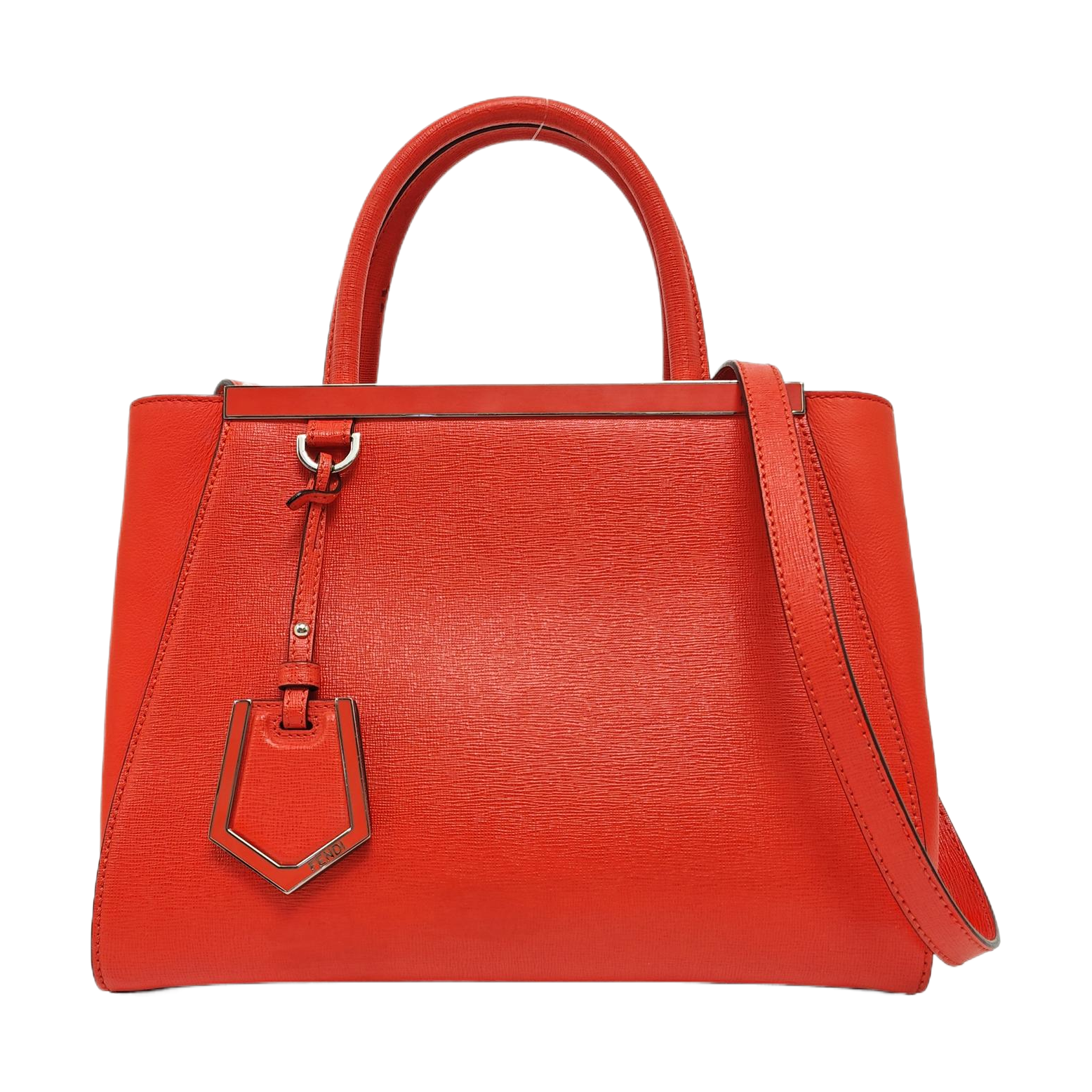 2 Jours Small Calfskin Red