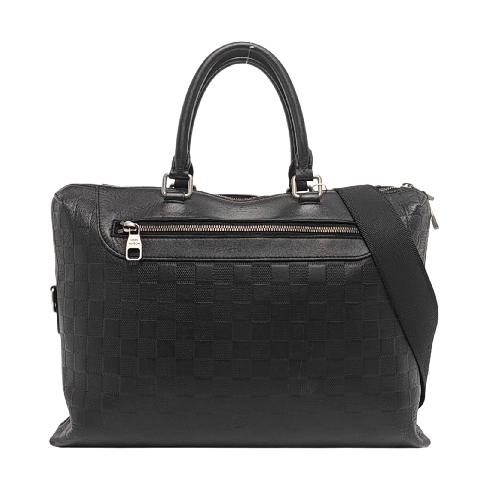 PORTE-DOCUMENTS Damier Graphite Calfskin Black
