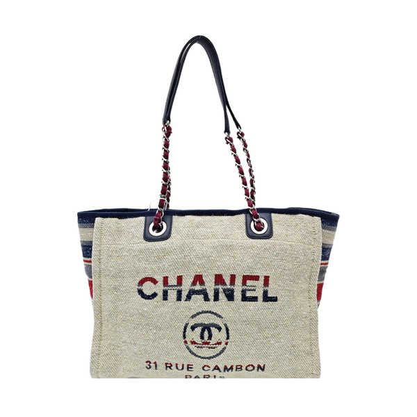 DEAUVILLE Small Canvas Beige