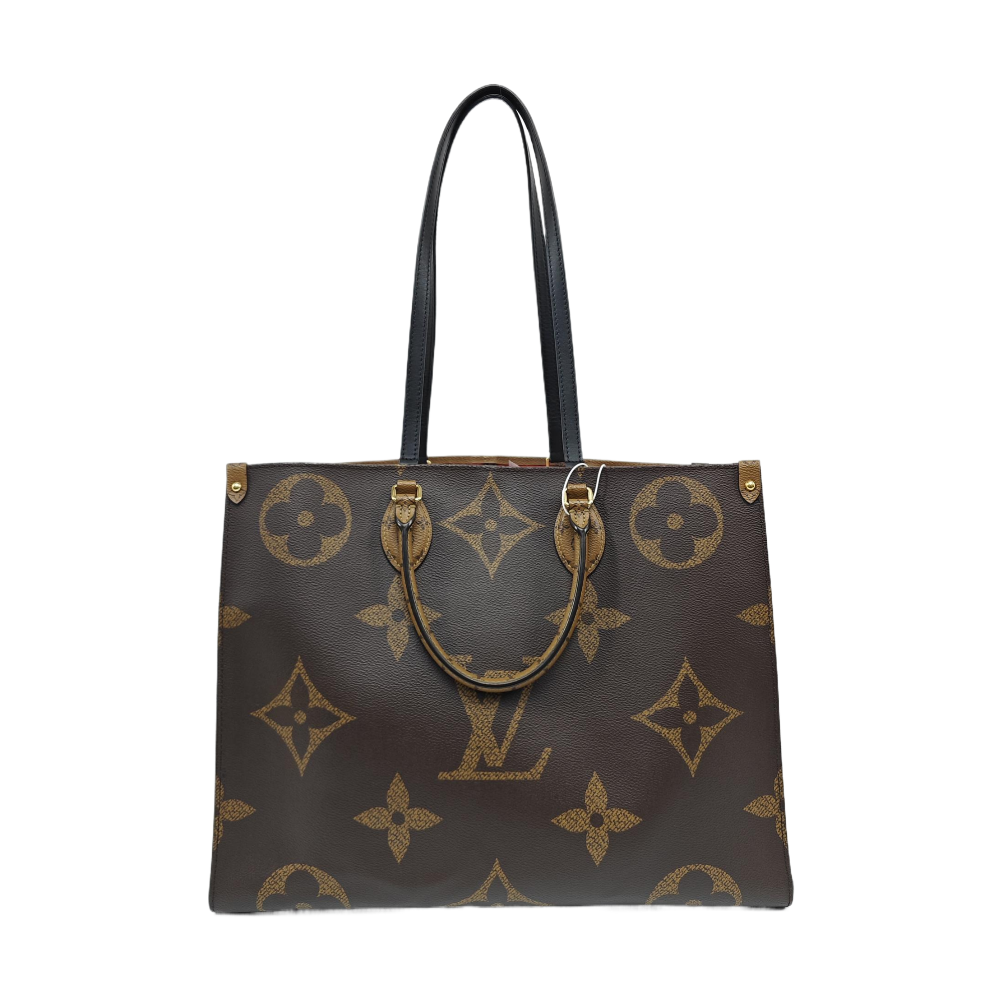 ONTHEGO GM Monogram Coated Canvas Brown