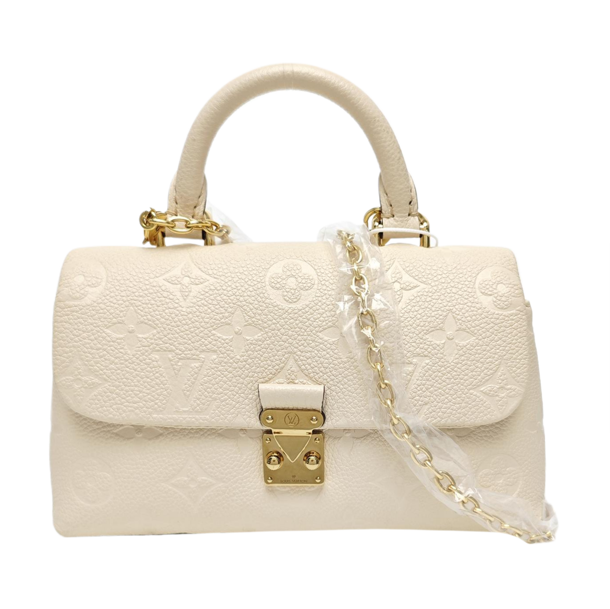 MADELEINE Nano Monogram Calfskin Beige