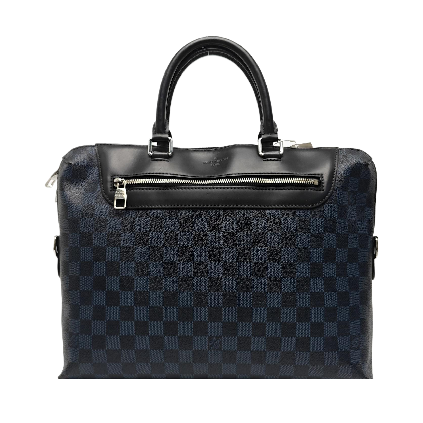 PORTE-DOCUMENTS Damier Coated Canvas Blue
