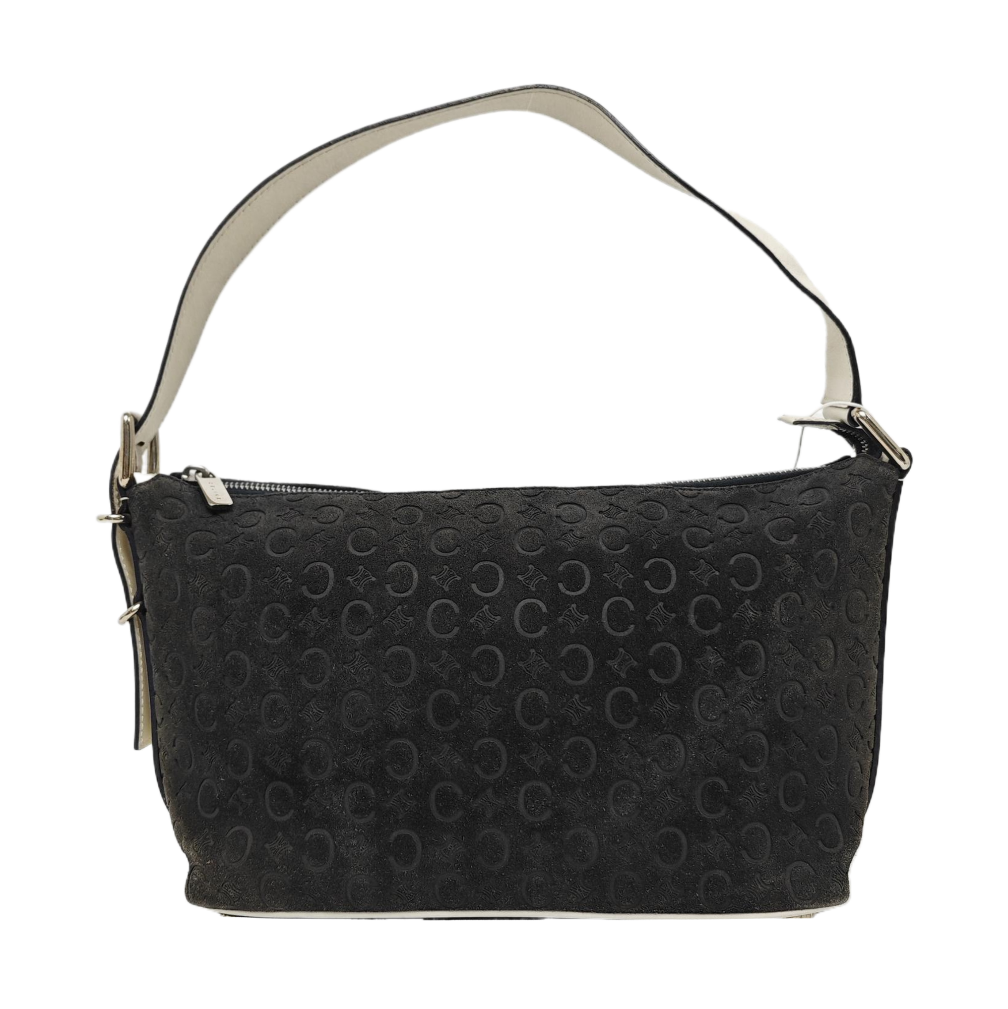 Suede Tote Bag Blue