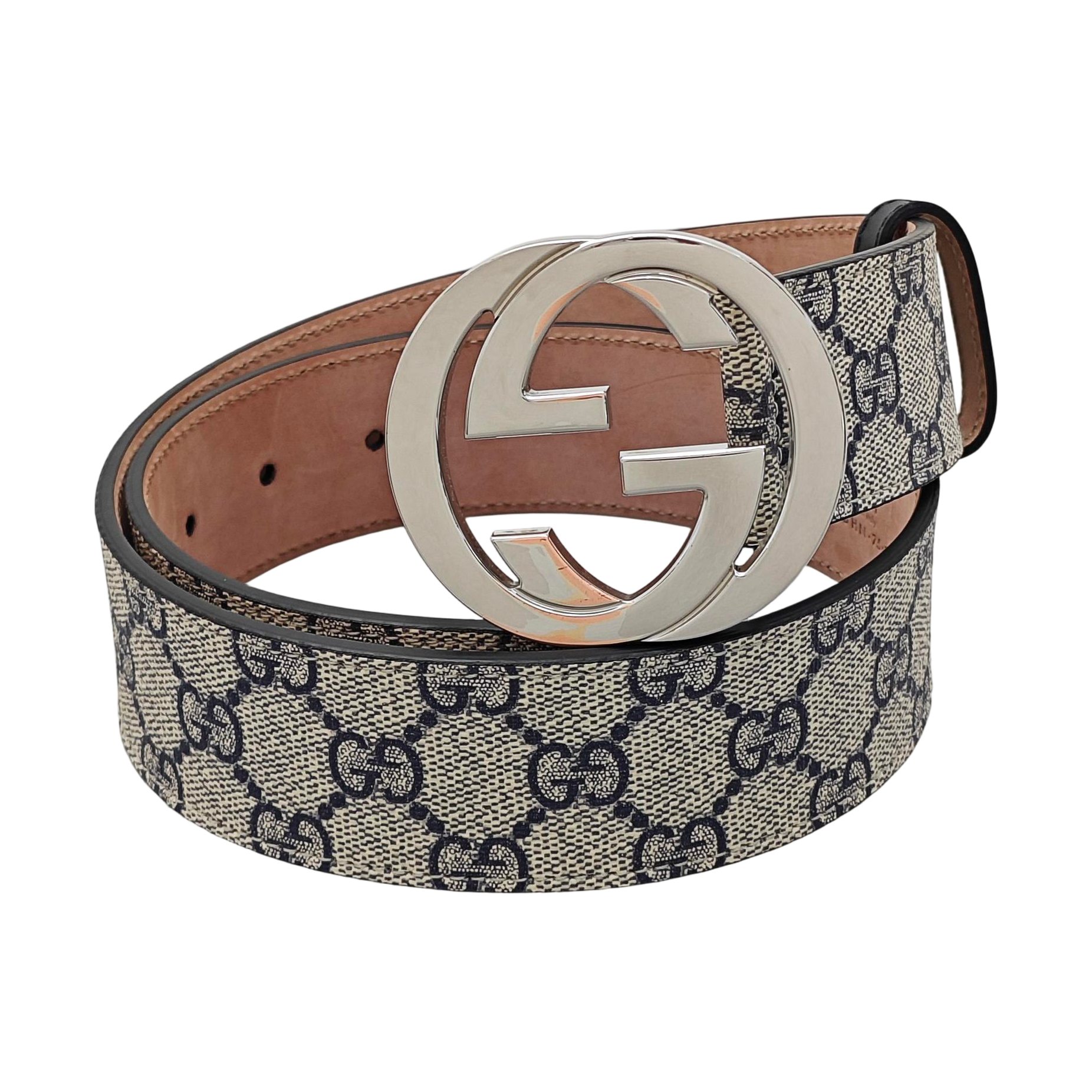 Coated Canvas Belt White