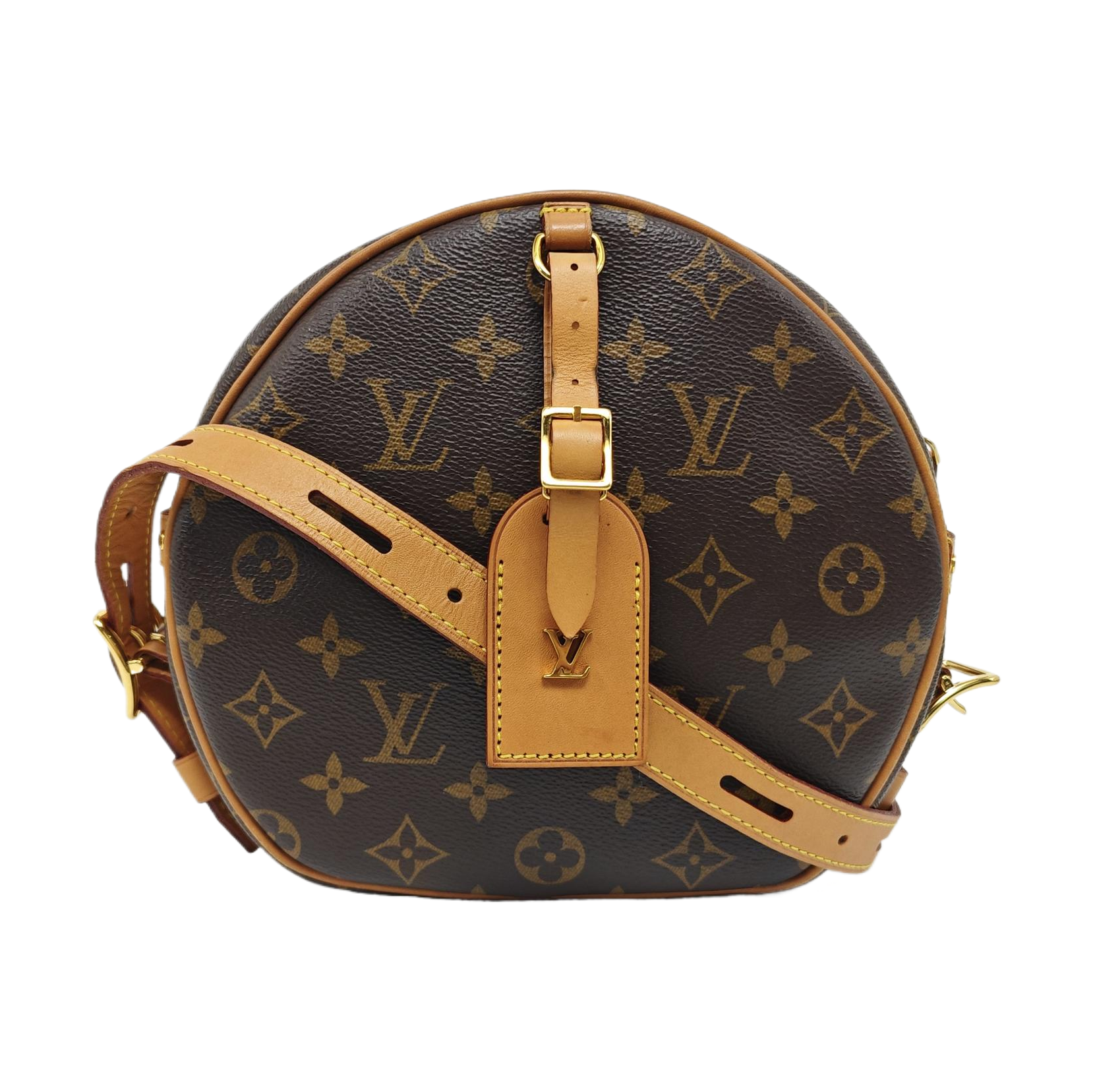 BOITE CHAPEAU MM Monogram Coated Canvas Brown
