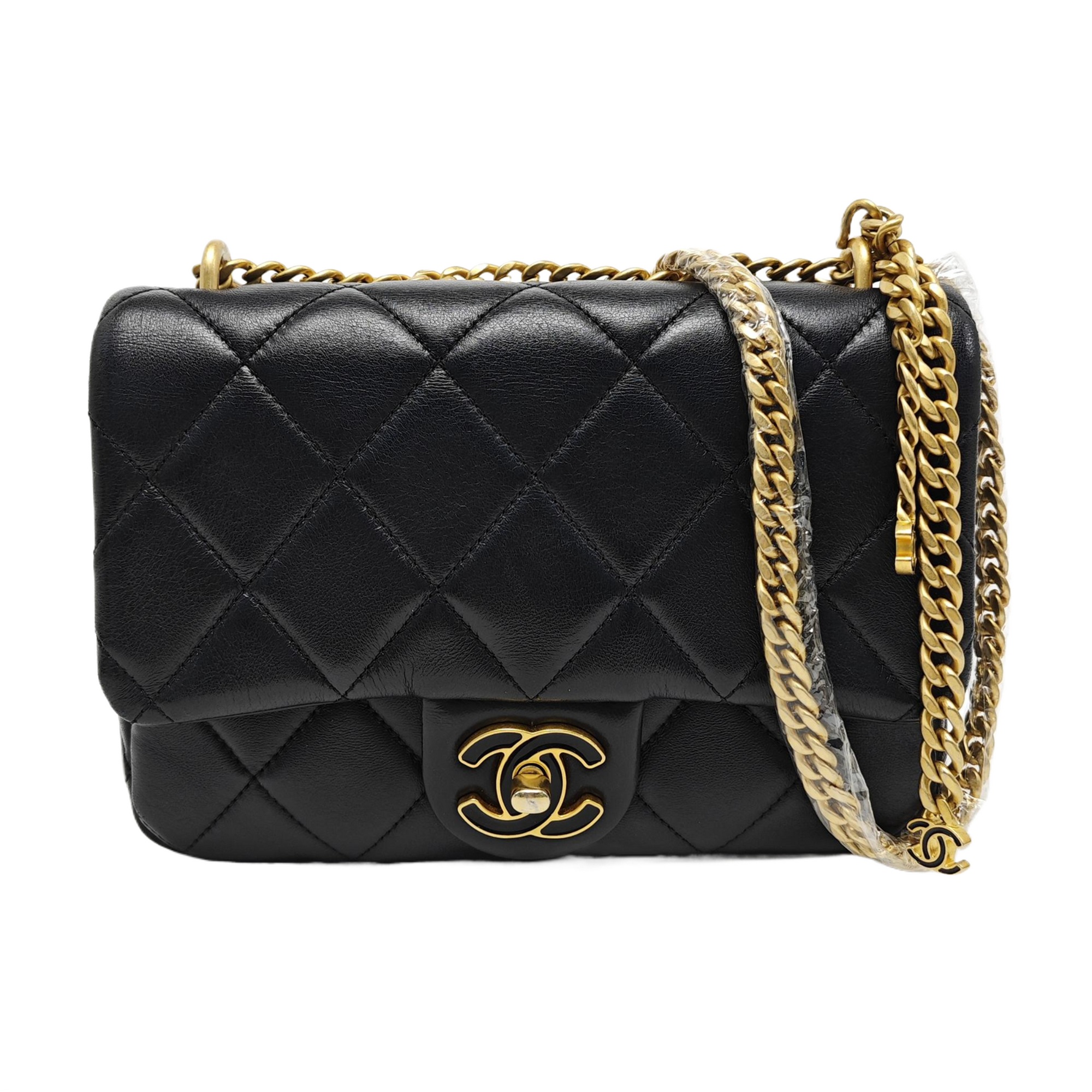 CLASSIC FLAP Mini Quilted Lambskin Black