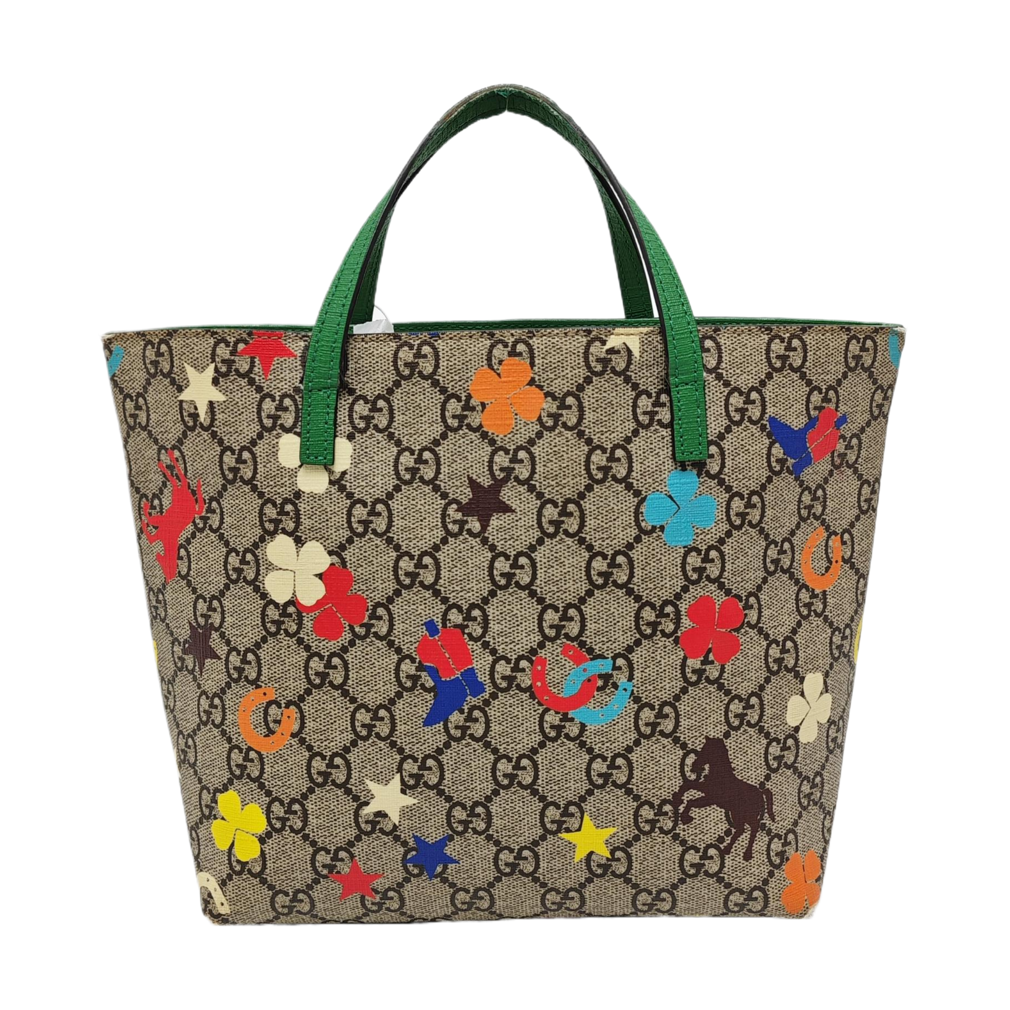 GG Imprime Coated Canvas Beige