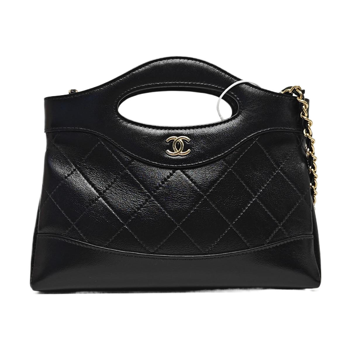 CHANEL 31 Nano Quilted Calfskin Black