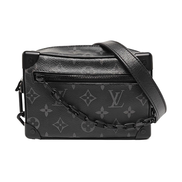 SOFT TRUNK Mini Monogram Coated Canvas Black