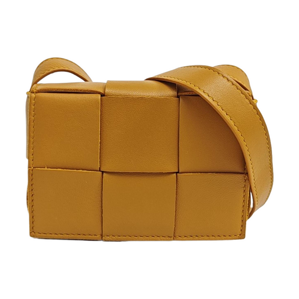 Cassette Mini Lambskin Yellow