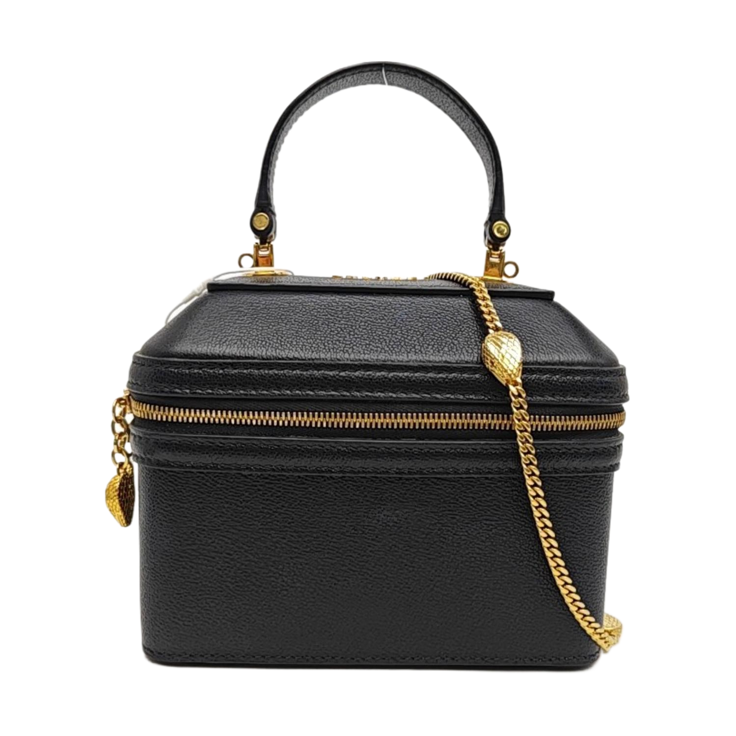 Calfskin Shoulder Bag Black