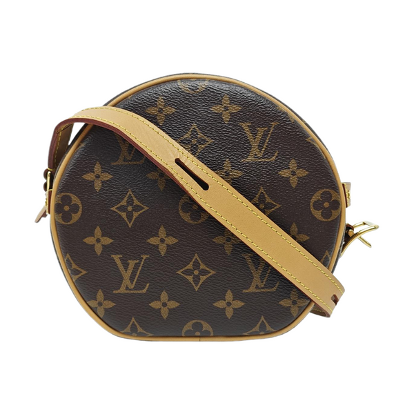 BOITE CHAPEAU PM Monogram Coated Canvas Brown