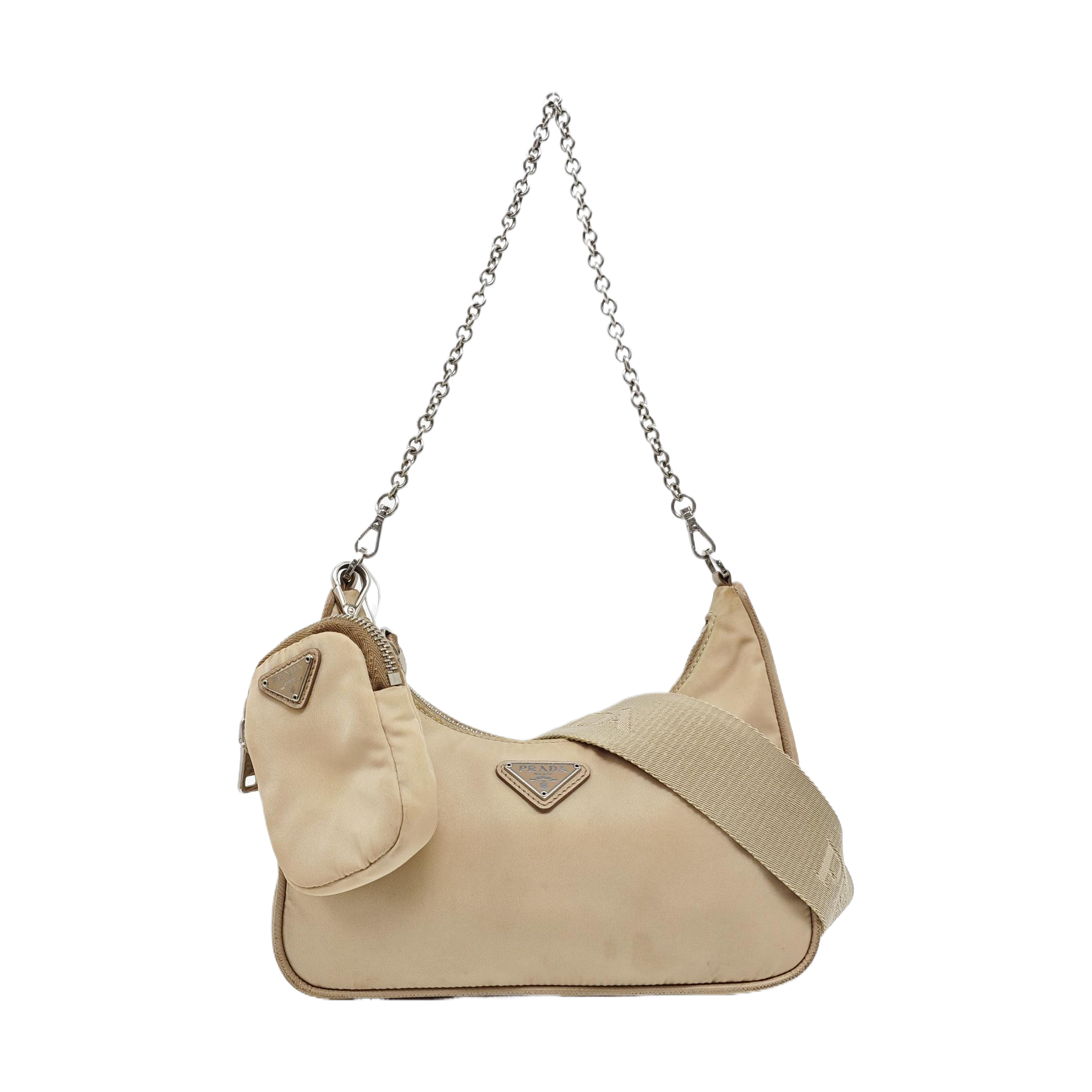 Re-Edition2000 Mini Nylon Beige