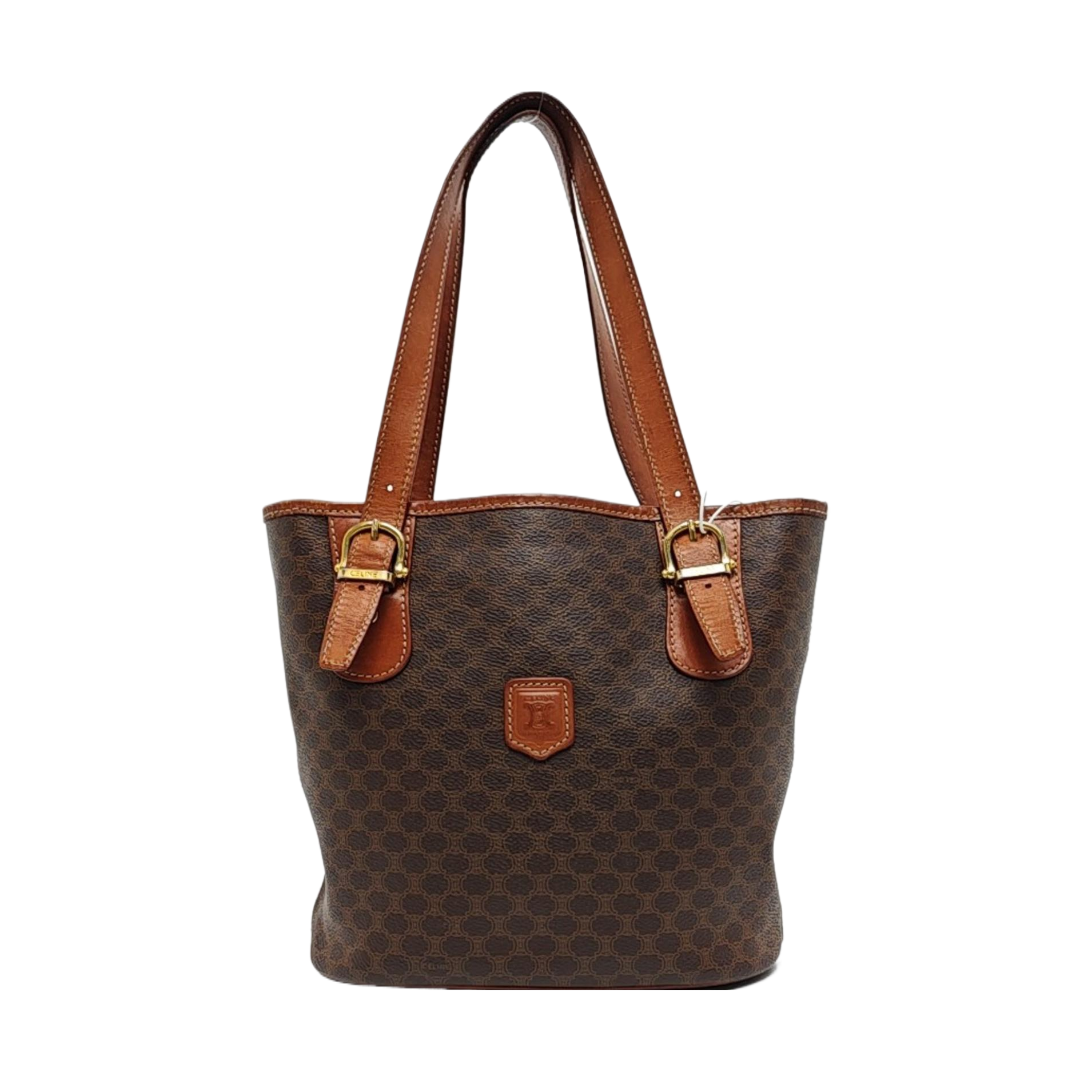 MACADAM TOTE Coated Canvas Brown