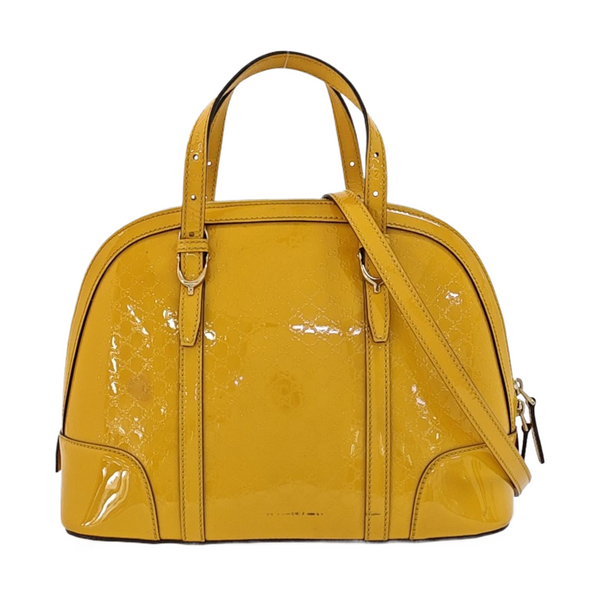 Microguccissima Patent Leather Yellow