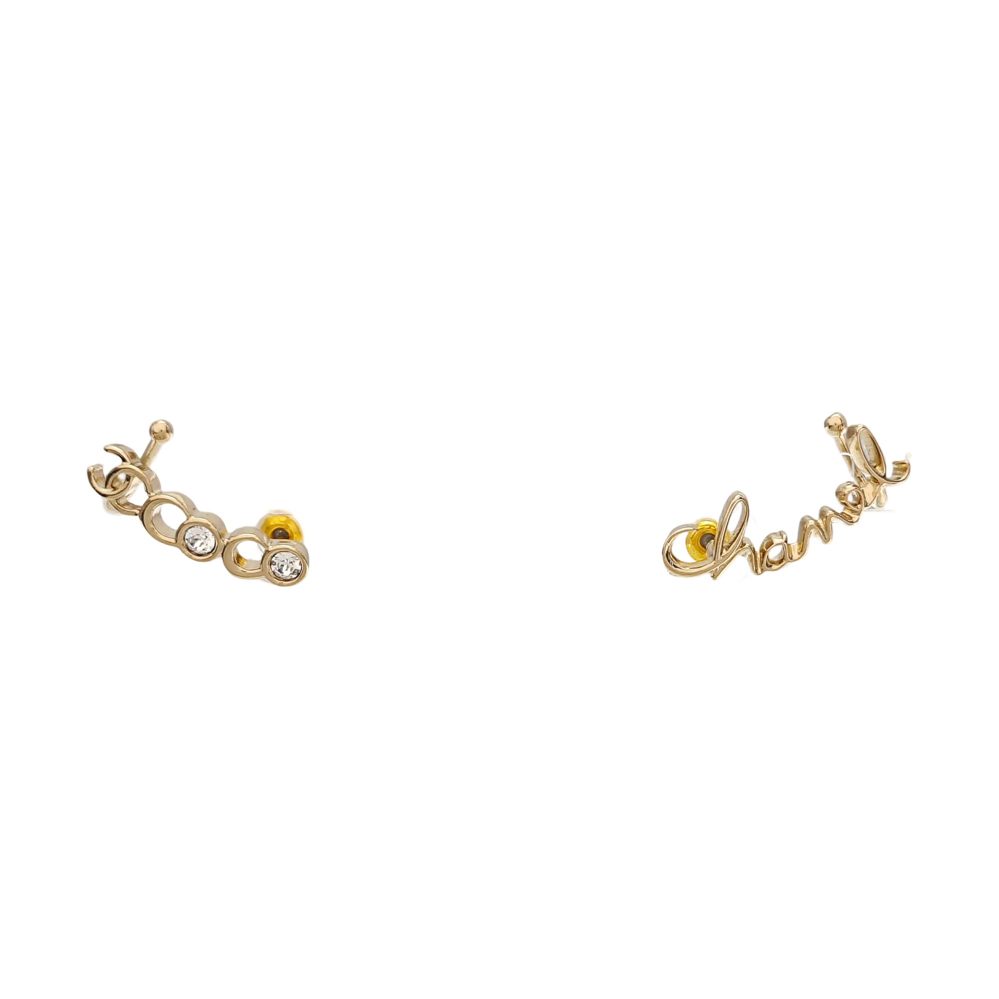 Metal Gold Stud Earrings