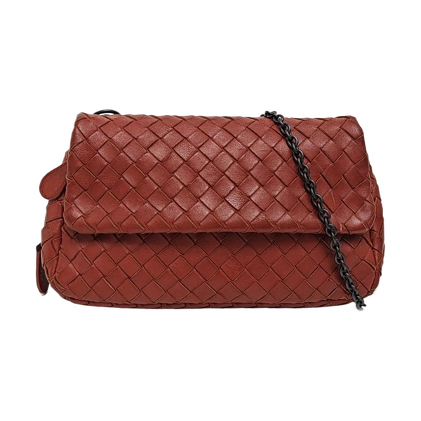 Messenger Lambskin Red