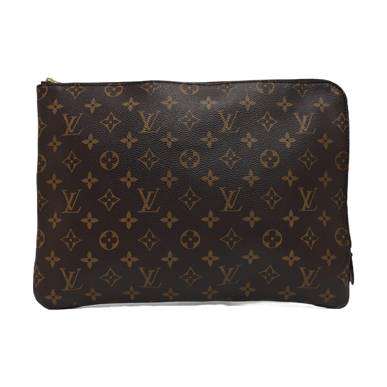 Etui Voyage MM Monogram Coated Canvas Brown