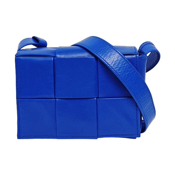 Cassette Mini Calfskin Blue