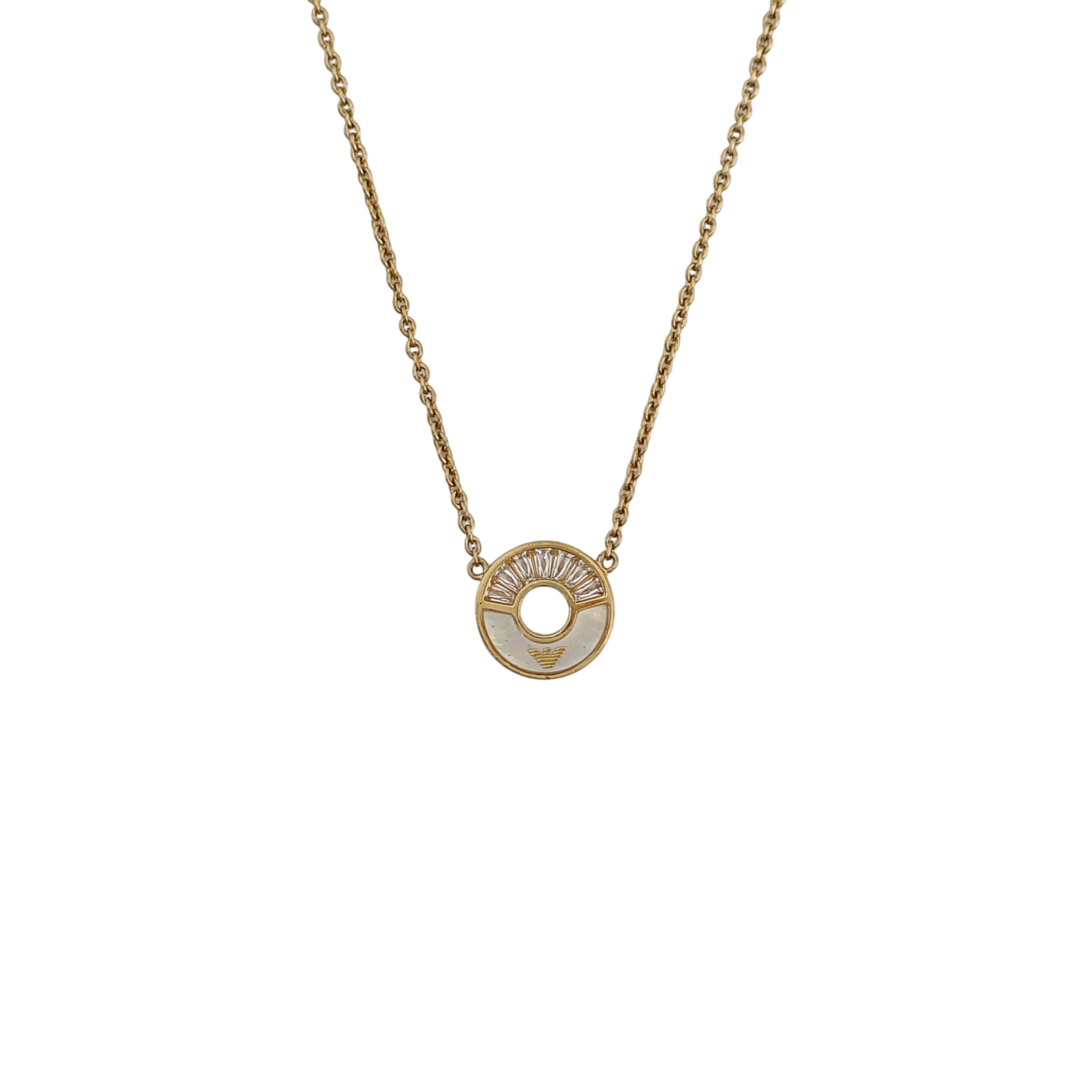 925 Sterling Silver Gold Necklace
