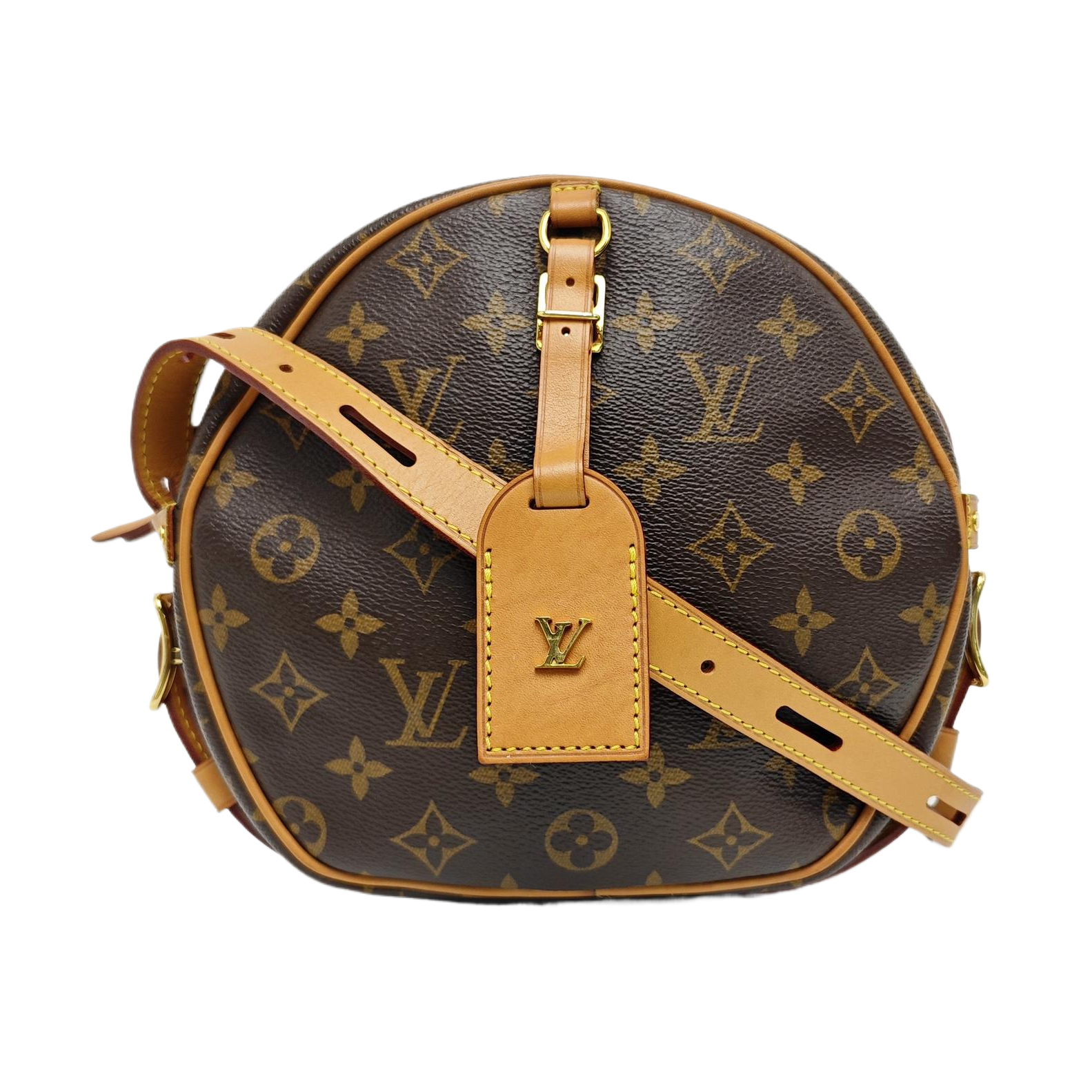 BOITE CHAPEAU MM Monogram Coated Canvas Brown