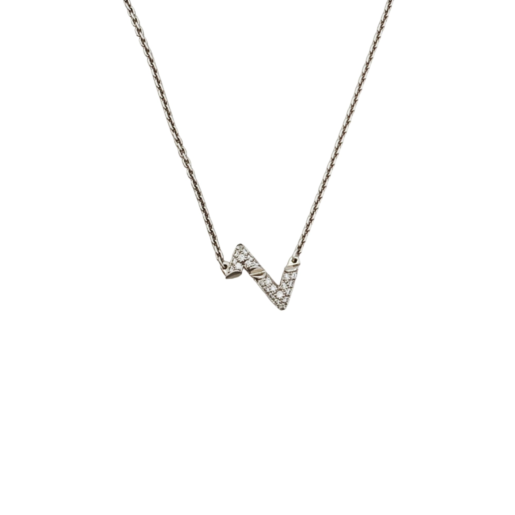 LV VOLT 18k Gold Silver Necklace