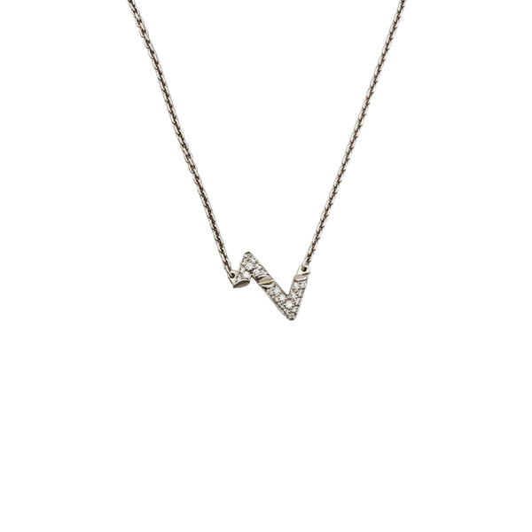 LV VOLT 18k Gold Silver Necklace