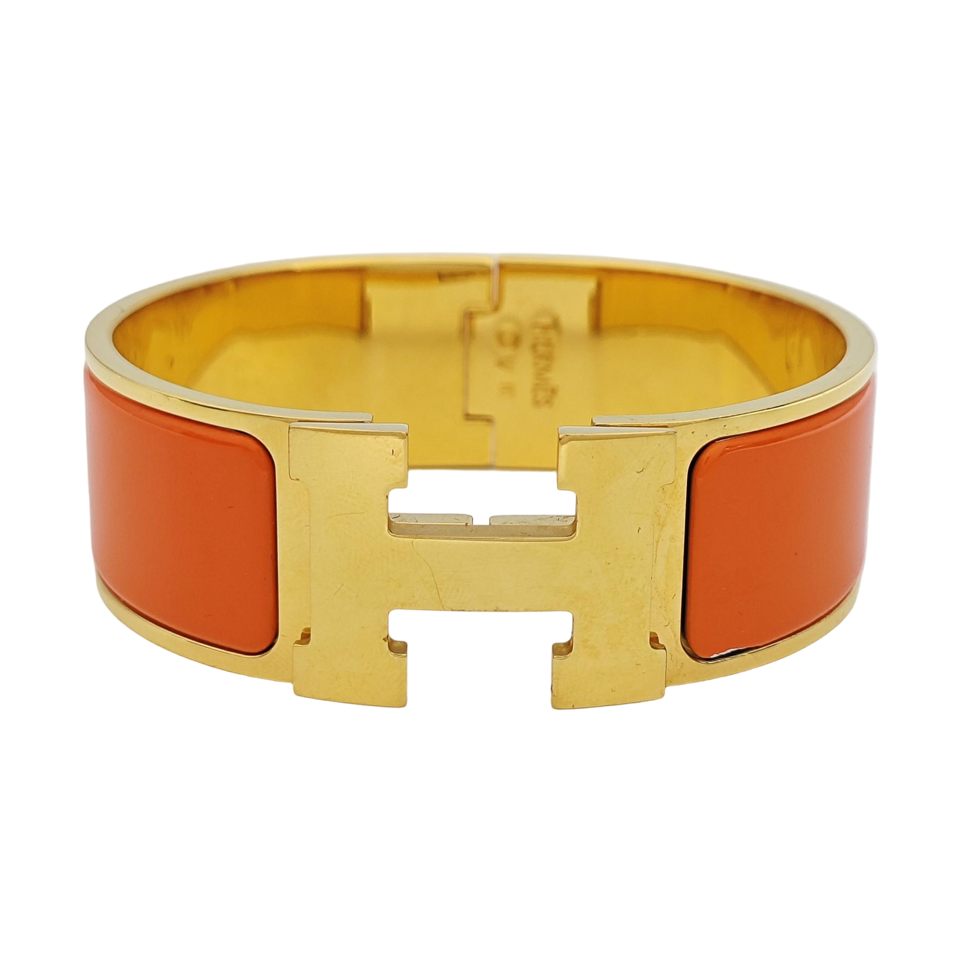 Clic Clac H Metal Gold Bangle